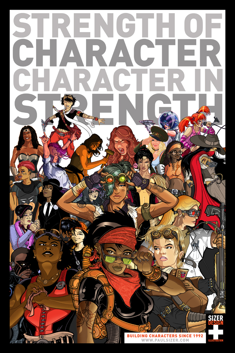 STRENGTH IN CHARACTER poster