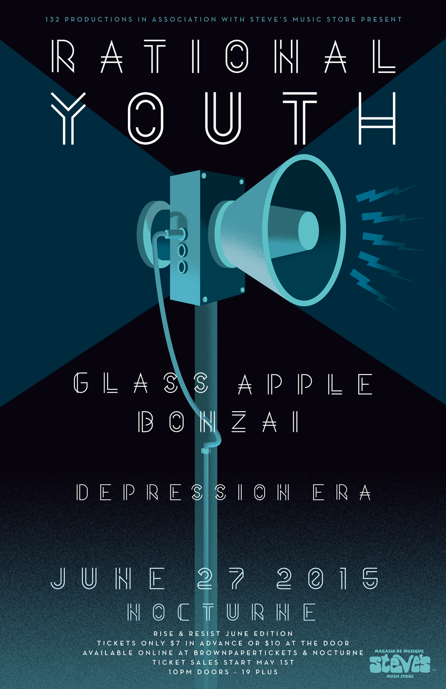 Glass Apple Bonzai/Rational Youth