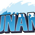 TSUNAMI Character Logo