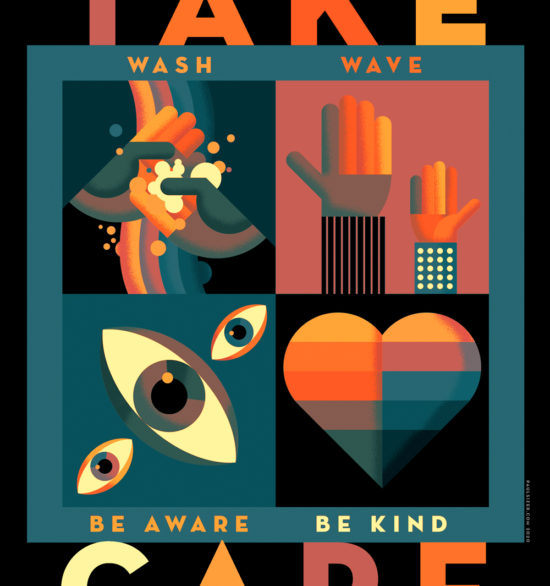 TAKE CARE web poster